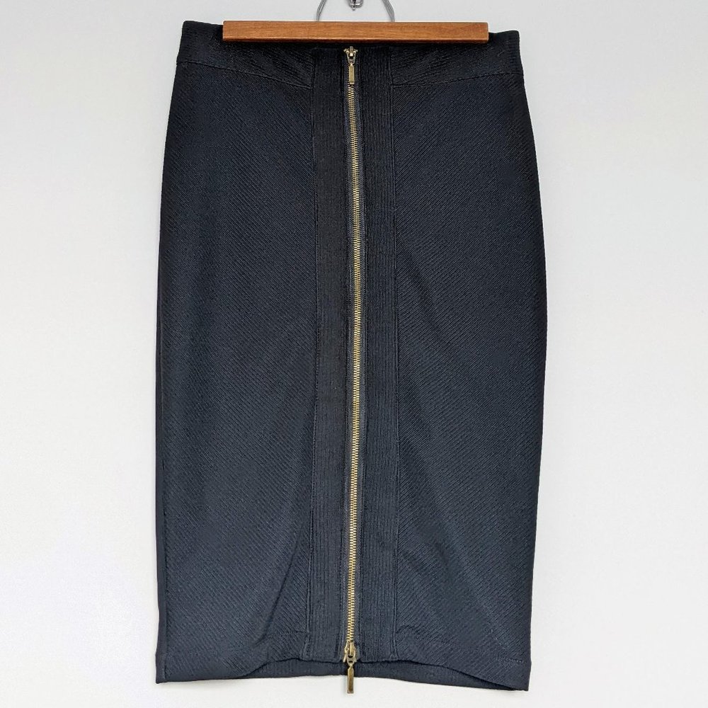 Zip Up Pencil Skirt